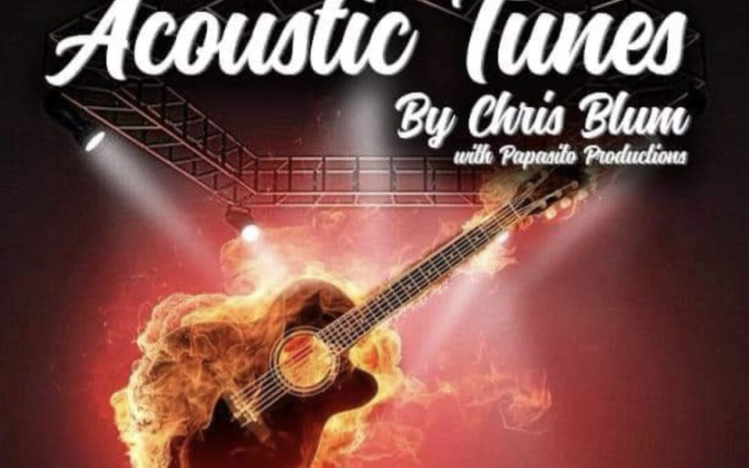 KaBoom Acoustic Tunes By Chris Blum Saturday January 25th 6:30- 9:30 pm