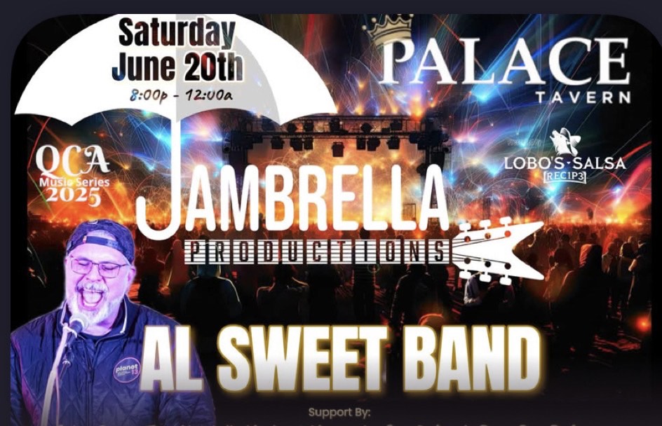 Jambrella Headlining Al Sweet Band June 20th 8:00 PM -12AM