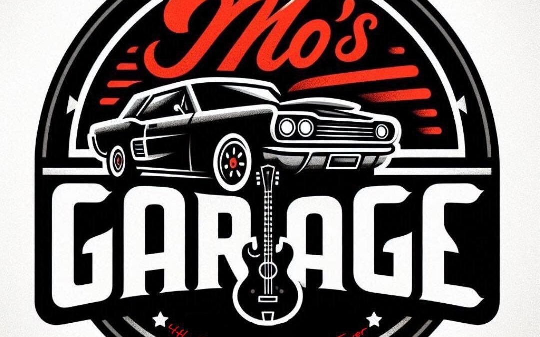 Mo’s Garage Preforming Live on July 26th on the Patio 7 -10PM